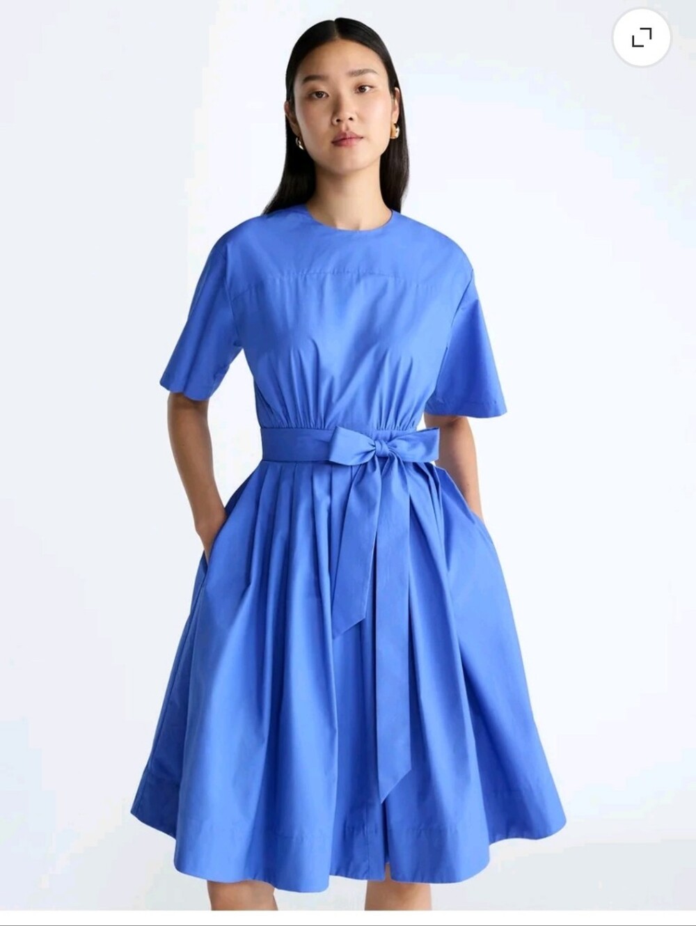 Devil Wears Prada Scoop Collection Women's and Women's Plus Cotton Tie-Waist Mid